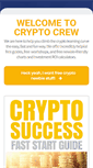 Mobile Screenshot of cryptocrew.com